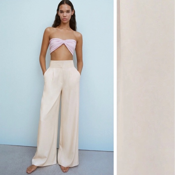 Zara Pants - Zara High Rise Pants
